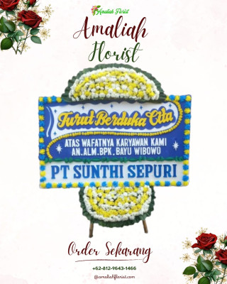 Papan Bunga Duka di Jangka