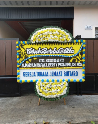 Papan Bunga Duka di Jangka