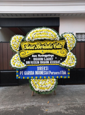 Papan Bunga Duka di Jangka