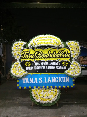 Papan Bunga Duka di Jangka