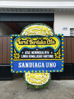 Papan Bunga Duka di Jangka