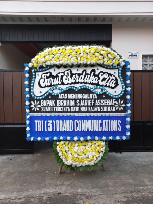 Papan Bunga Duka di Jangka